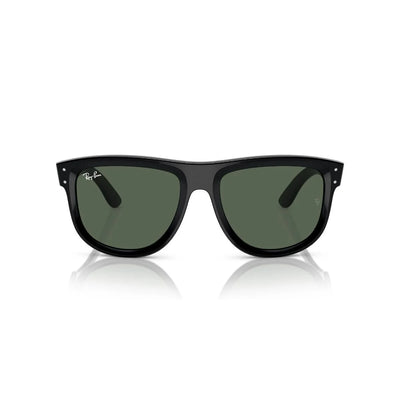 Ray-Ban Boyfriend Reverse Güneş Gözlüğü RBR0501S 6677VR 56 Ekartman Black Dark Green