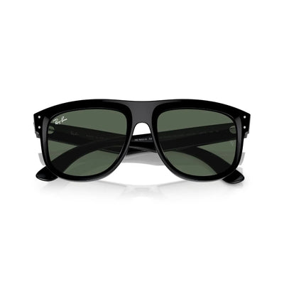 Ray-Ban Boyfriend Reverse Güneş Gözlüğü RBR0501S 6677VR 56 Ekartman Black Dark Green