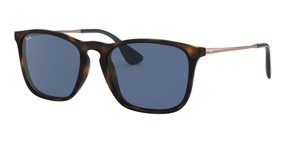 Солнцезащитные очки Ray-Ban Chris 0RB4187 Гавана темно-синие 