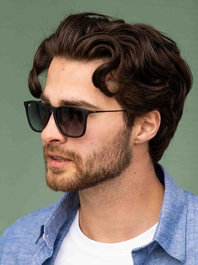 Ray-Ban Chris 0RB4187 Güneş Gözlüğü Havana Dark Blue