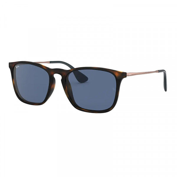 Ray-Ban Chris 0RB4187 Güneş Gözlüğü Havana Dark Blue