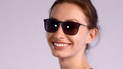 Ray-Ban Chris Güneş Gözlüğü Light Havana Dark Green