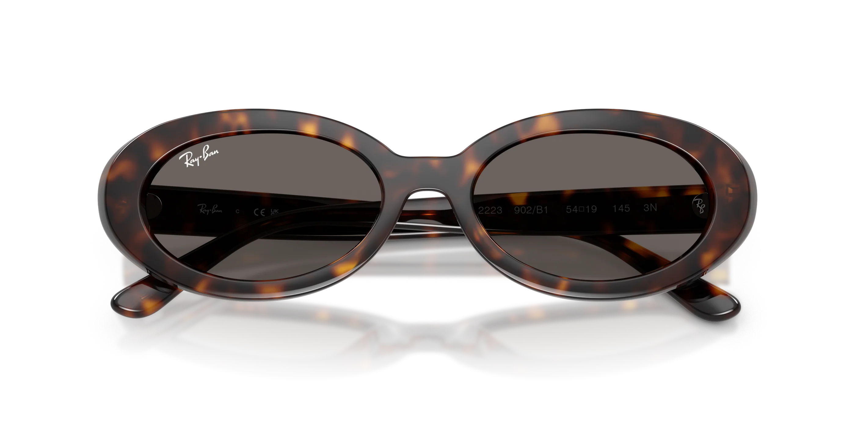 Ray-Ban Güneş Gözlüğü RB2223 902/B1 Havana Dark Grey