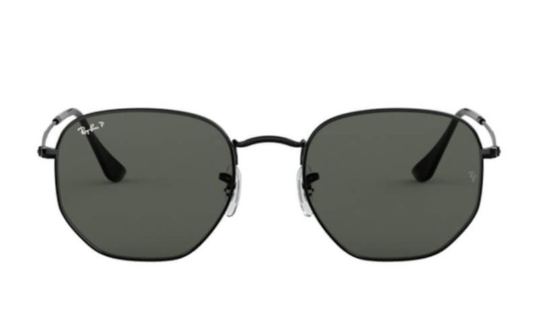 Ray-Ban Hexagonal 0RB3548N Sunglasses 002/58 Black G-15 Green 54 Ekartman