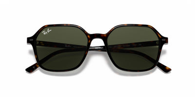Солнцезащитные очки Ray-Ban John 0RB2194 902/31 53 Ekartman Tortoise G-15 Зеленые