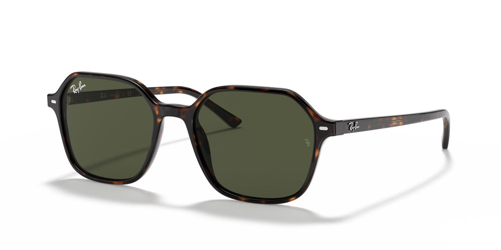 Ray-Ban John Güneş Gözlüğü 0RB2194 902/31 53 Ekartman Tortoise G-15 Green