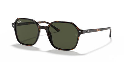 Солнцезащитные очки Ray-Ban John 0RB2194 902/31 53 Ekartman Tortoise G-15 Зеленые