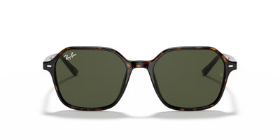 Солнцезащитные очки Ray-Ban John 0RB2194 902/31 53 Ekartman Tortoise G-15 Зеленые