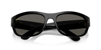 Ray-Ban Mega Balorama Sunglasses RB2289 Black Ultra Black 6826J5 60mm 