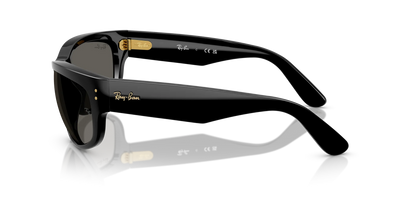 Ray-Ban Mega Balorama Sunglasses RB2289 Black Ultra Black 6826J5 60mm 