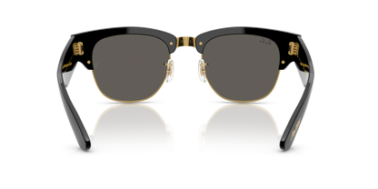 Ray-Ban Mega ClubMaster ASAP Rocky Special Collection Sunglasses 0RB0316S Black On Gold Dark Grey 53 Size 6826J5