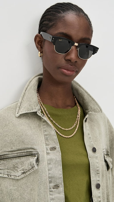 Ray-Ban Mega Clubmaster Güneş Gözlüğü RB0316S 901/31 50 Ekartman