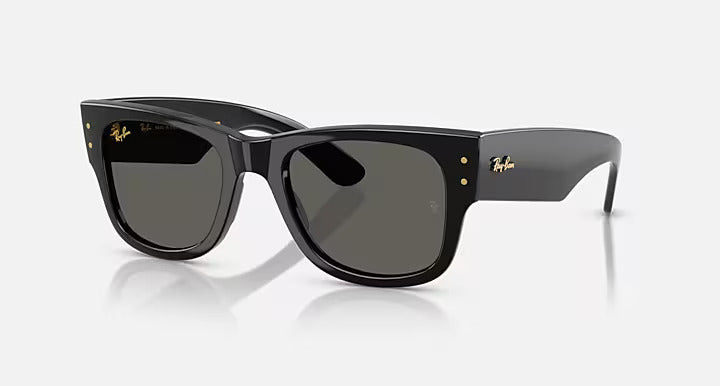 Солнцезащитные очки Ray-Ban Mega Wayfarer ASAP Rocky Special Collection 0RB0840S Black Dark Gray 51 Size 6826J5