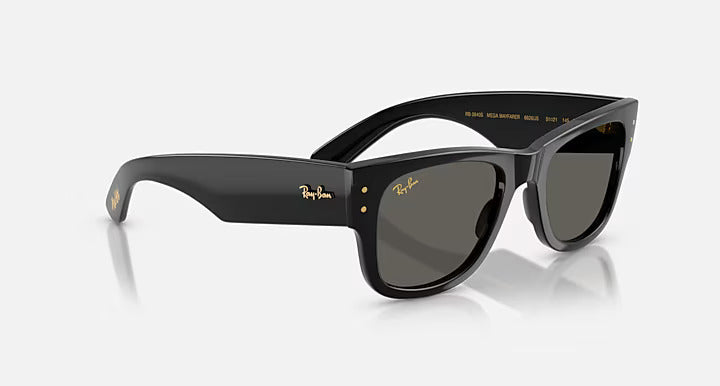 Солнцезащитные очки Ray-Ban Mega Wayfarer ASAP Rocky Special Collection 0RB0840S Black Dark Gray 51 Size 6826J5