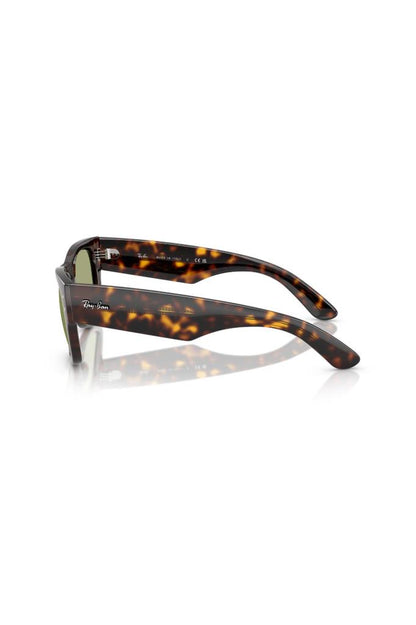 Ray-Ban Mega Wayfarer Sunglasses RB0840S 902/4E 51 Size Havana Bottle Green