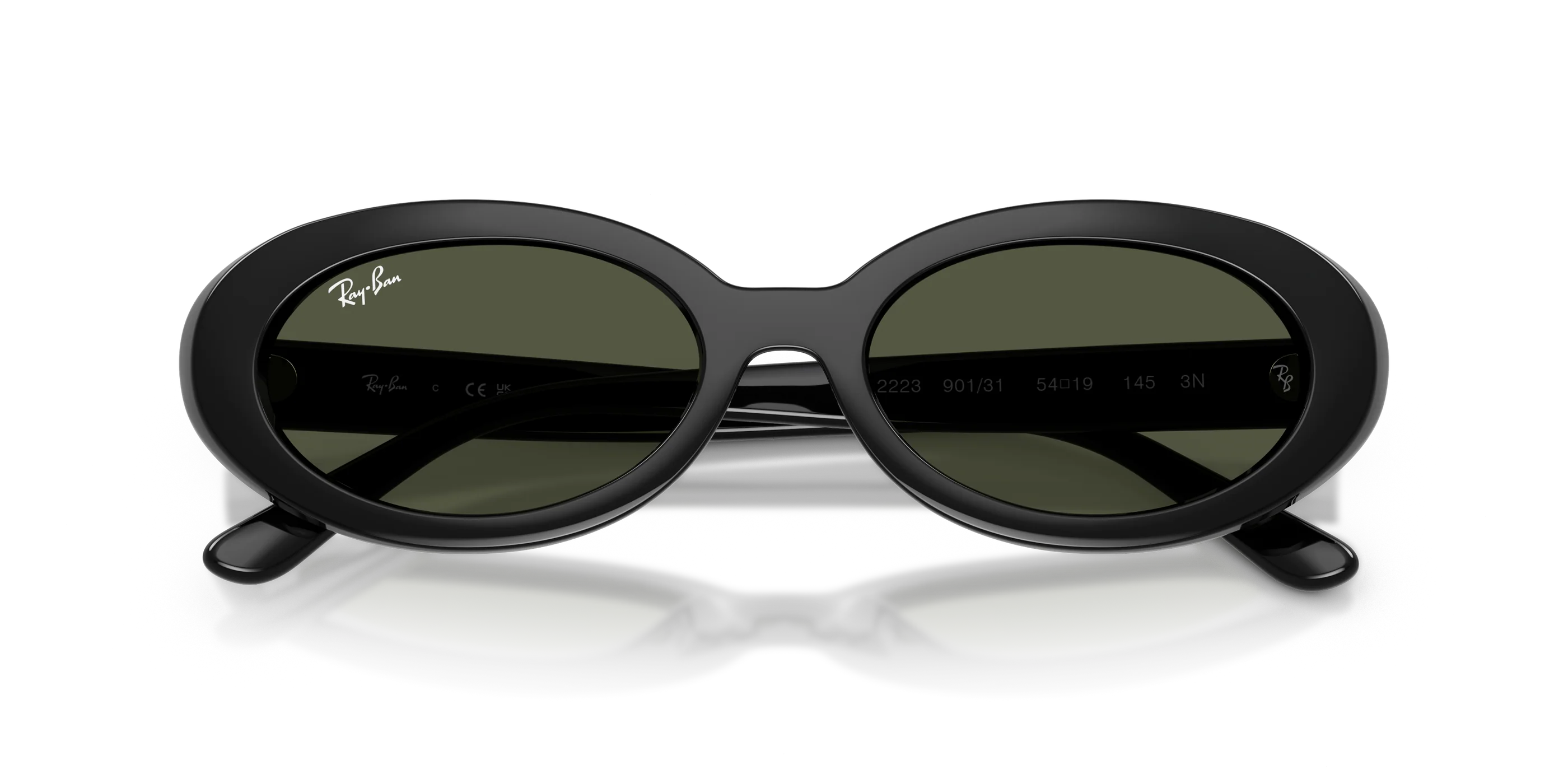 Ray-Ban RB2223 Güneş Gözlüğü 901/31 Black Green 54 Ekartman