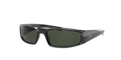 Ray-Ban RB4335 Güneş Gözlüğü 601/71 Black Dark Green 58 Ekartman
