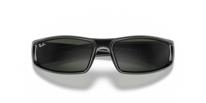 Ray-Ban RB4335 Güneş Gözlüğü 601/71 Black Dark Green 58 Ekartman