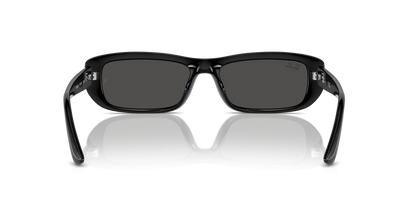 Ray-Ban RB4436D Sunglasses Black Dark Grey 667787 55 Lens Width 