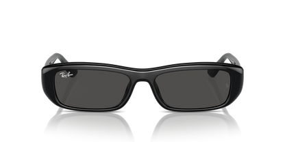 Ray-Ban RB4436D Sunglasses Black Dark Grey 667787 55 Lens Width 