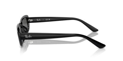 Ray-Ban RB4436D Sunglasses Black Dark Grey 667787 55 Lens Width 