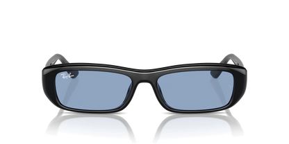 Ray-Ban RB4436D Sunglasses Black Light Blue 667772 55 Lens Width 