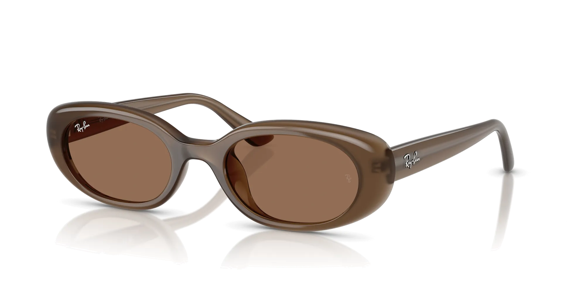 Ray-Ban RB4441D Sunglasses 677973 Opal Brown Dark Brown 53 Ekartman