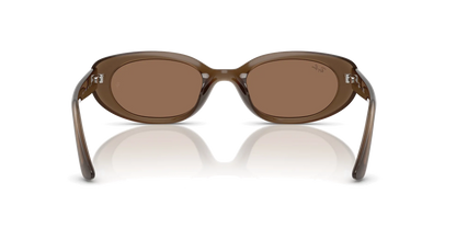 Ray-Ban RB4441D Sunglasses 677973 Opal Brown Dark Brown 53 Ekartman