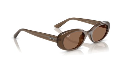 Солнцезащитные очки Ray-Ban RB4441D 677973 Opal Brown Dark Brown 53 Ekartman