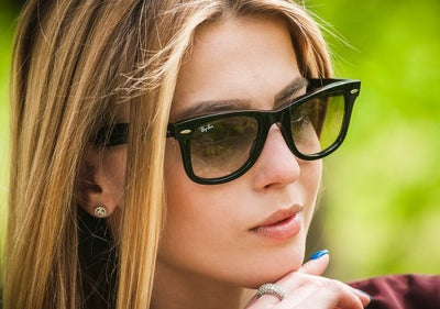 Ray-Ban Wayfarer 0RB2140 901/32 Güneş Gözlüğü 50 Ekartman Black Crystal Grey Gradient