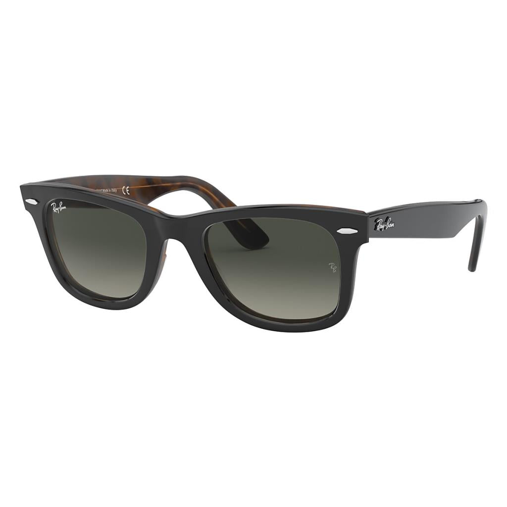 Ray-Ban Wayfarer 0RB2140 Güneş Gözlüğü Grey On Havana Light Grey Gradient Dark Grey