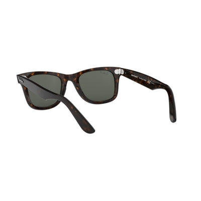 Ray-Ban Wayfarer 0RB2140 Polarized Sunglasses 902/58 50 Ekartman Tortoise Green Polarized