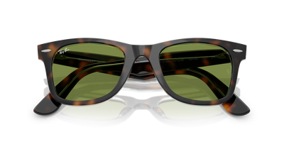 Ray-Ban Wayfarer Güneş Gözlüğü RB2140 14134E Dark Havana On Multicolor Green 50 Ekartman