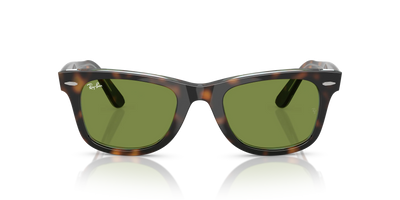 Ray-Ban Wayfarer Güneş Gözlüğü RB2140 14134E Dark Havana On Multicolor Green 50 Ekartman