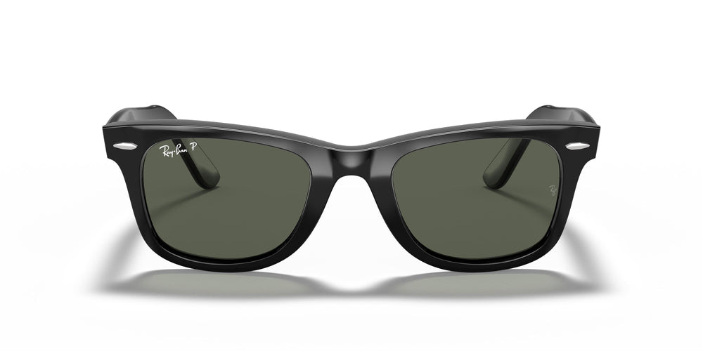 Ray-Ban Wayfarer Polarize Güneş Gözlüğü 0RB2140 901/58 50 Ekartman Black Green Polarized