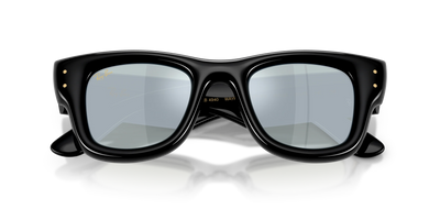 Ray-Ban Wayfarer Puffer A$AP ROCKY Özel Seri Güneş Gözlüğü RB4940 601/30 Black Green Mirror Silver Plan 47 Ekartman