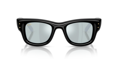Ray-Ban Wayfarer Puffer A$AP ROCKY Özel Seri Güneş Gözlüğü RB4940 601/30 Black Green Mirror Silver Plan 47 Ekartman