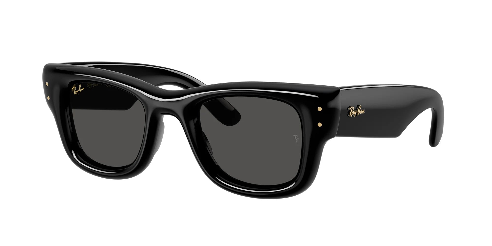 Ray-Ban Wayfarer Puffer A$AP ROCKY Special Edition Sunglasses RB4940 601/87 Black Ultra Black 47 Lens Width