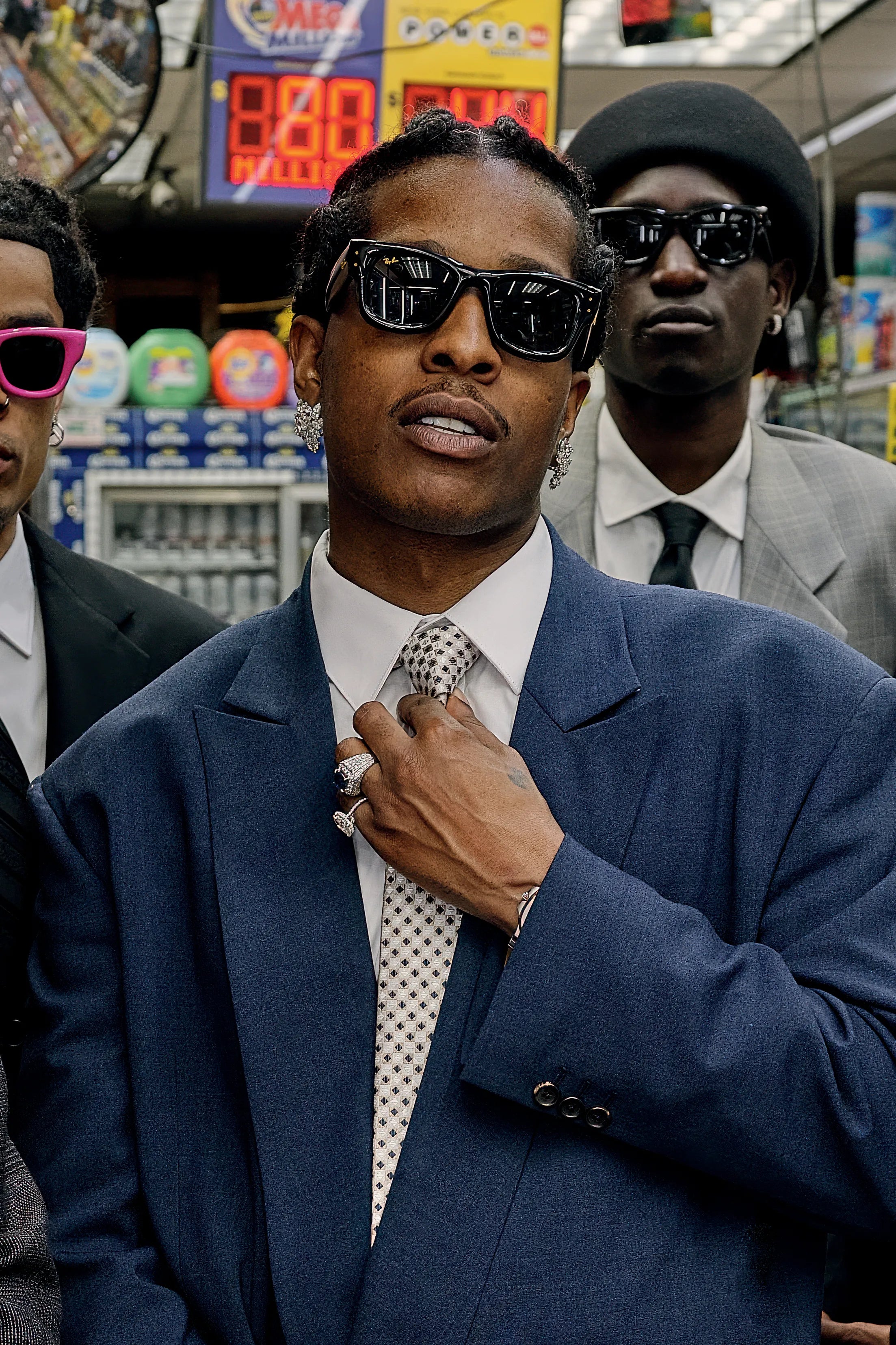 Ray-Ban Wayfarer Puffer A$AP ROCKY Özel Seri Güneş Gözlüğü RB4940 601/87 Black Ultra Black 50 Ekartman