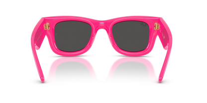 Ray-Ban Wayfarer Puffer A$AP ROCKY Special Edition Sunglasses RB4940 683287 Fuchsia Ultra Black Size 47 
