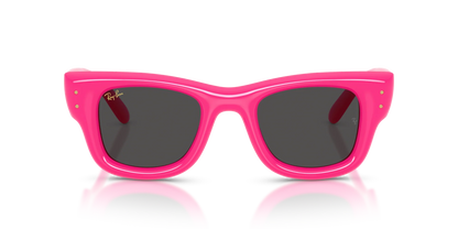 Ray-Ban Wayfarer Puffer A$AP ROCKY Special Edition Sunglasses RB4940 683287 Fuchsia Ultra Black Size 47 