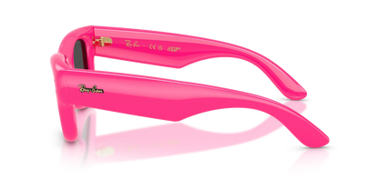 Ray-Ban Wayfarer Puffer A$AP ROCKY Special Edition Sunglasses RB4940 683287 Fuchsia Ultra Black Size 47 