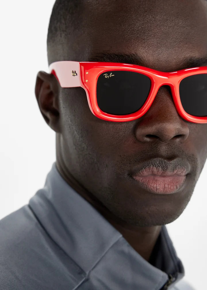 Ray-Ban Wayfarer Puffer A$AP ROCKY Special Edition Sunglasses RB4940 683287 Fuchsia Ultra Black Size 47 