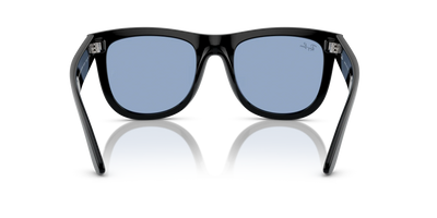 Ray-Ban Wayfarer Reverse Güneş Gözlüğü RBR0502S 667772 Black Light Blue 50 Ekartman
