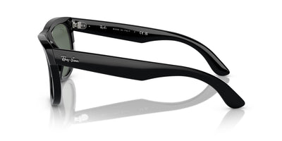 Солнцезащитные очки Ray-Ban Wayfarer Reverse RBR0502S 6677VR Черные Темно-зеленые 50 Екартман
