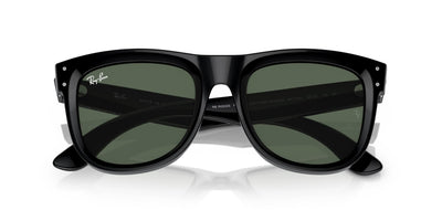Солнцезащитные очки Ray-Ban Wayfarer Reverse RBR0502S 6677VR Черные Темно-зеленые 50 Екартман