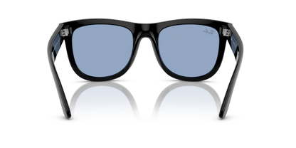 Ray-Ban Wayfarer Reverse Güneş Gözlüğü RBR0502S Black Light Blue 667772 53 Ekartman