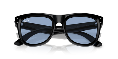 Ray-Ban Wayfarer Reverse Sunglasses RBR0502S Black Light Blue 667772 53 Lens Size