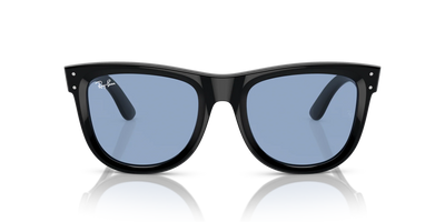 Ray-Ban Wayfarer Reverse Sunglasses RBR0502S Black Light Blue 667772 53 Lens Size