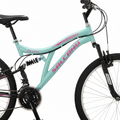 Salcano Helen 26 Jant Çift Amortisörlü Dağ Bisikleti 2026